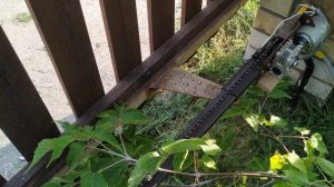 Автоматические распашные ворота. Вариант №2