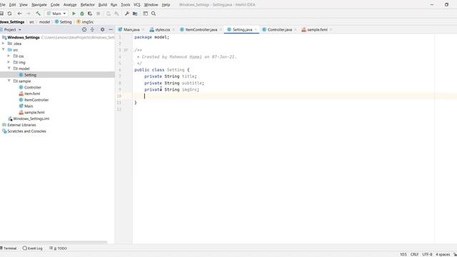 JavaFX UI: Windows Settings Design & Dynamic GridPane смотреть онлайн