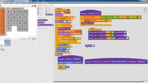 Уроки по Scratch. Делаем игру Пятнашки (Пазл 15)  на Скретч