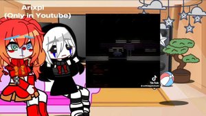 ﹒⪩⪨﹒Circus Baby And Puppet react to Elizabeth Afton and Charlie Emily* ˚ ✦