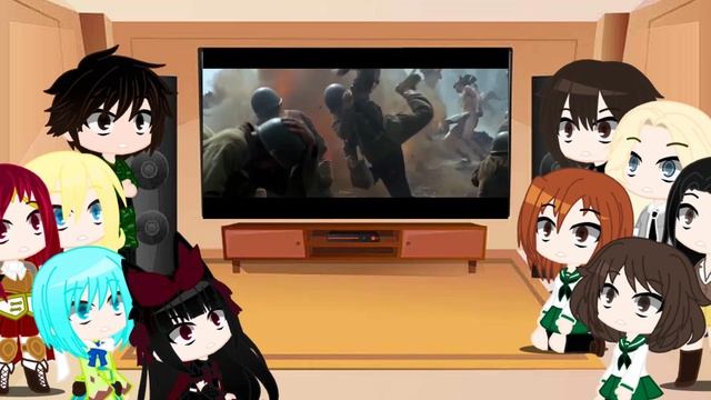 Girls und Panzer and GATE react to random videos | Gacha Club Reaction Part 22 смотреть онлайн