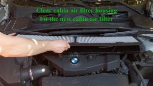 BMW Cabin Air Microfilter replacement (1 and 3 series, X1   E81,E87,E88,E82,E90,E91,E92,E93,E84)