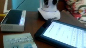 Первноначальное подключение видеокамеры-видеоняни, камеры-робота