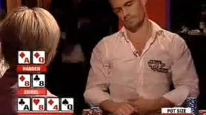 Cray Poker hand - Gus Hansen vs Erik Seidel (197k USD)!!