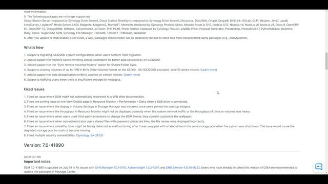 Synology DSM 7.0.1 RC Released - Should you Upgrade if you are on DSM 6? смотреть онлайн