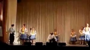 Кубанский танец "Кубанцы молодцы" в исполнении образцового художественногоансамбля народного танца