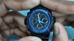 CASIO G-SHOCK Full Time Setting AW-590 AW-591 Module 4778 | SolimBD