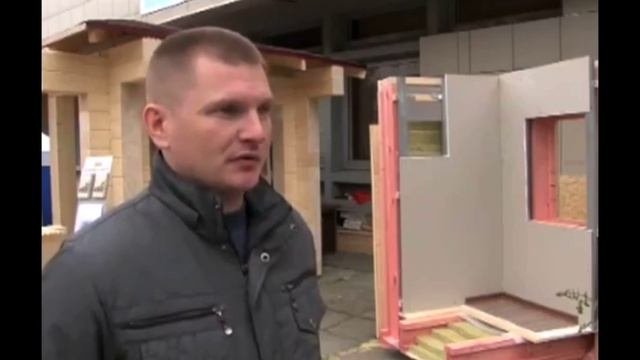 О домах из клееного бруса от Росбрус на выставке