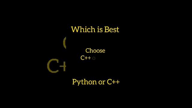 Which Language is best for Placement Python or C++