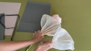 Упаковка 1 цветка // Как красиво упаковать пион?