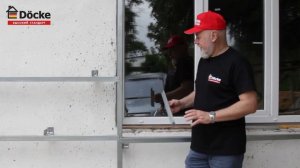 Монтаж обрешётки для фасадных панелей Döcke (Дёке). Часть 1