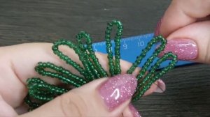 МК Хризантемы из бисера ??❤️