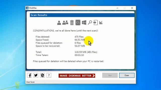 Программа для чистки компьютера DiskMax смотреть онлайн
