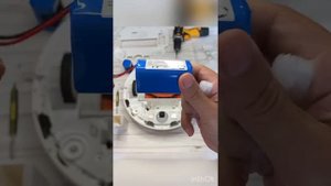Замена аккумулятора H18650CH-4S1P на роботе пылесосе xiaomi Robot Vacuum-Mop Essential (Mijia G1)