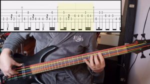 Millennium Parade × Sheena Ringo - Work - Bass Cover With Tab (Bass Only)
