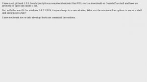 How to open git for windows shell inside a tab on ConsoleZ?