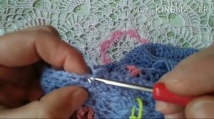 МК.Рукав втачной без шва крючком.(Имитация втачного рукава)