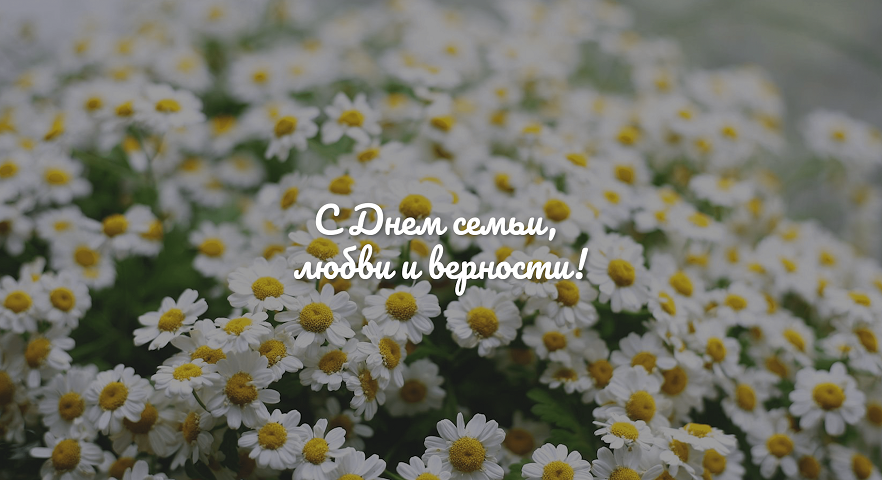 С Днем семьи, любви и верности!