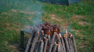 Traditional Uzbek dish Kuza Shurpa soup  & Vaguri - lamb chops | Mazza