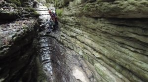 Каньонинг по сухому притогу реки Агура, Сочи и походы