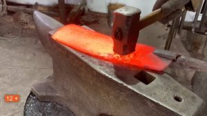Изготовление Сербского шеф ножа. Товарищество Завьялова.
