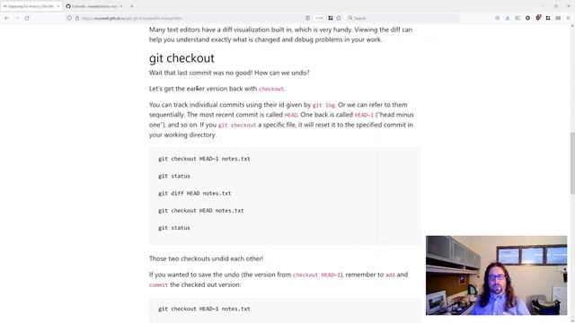 Get Git! Introduction to Version Control with Git and GitHub (part 5: Exploring Git History) смотреть онлайн