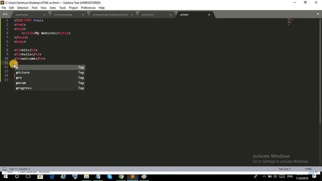 Learn Html In Tamil Part 1 смотреть онлайн