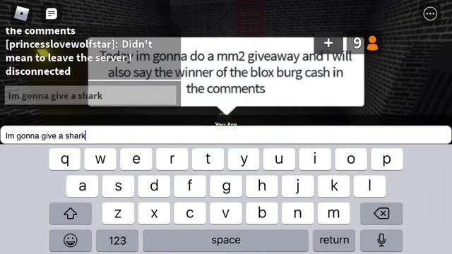 Roblox mm2 shark giveaway(read description) смотреть онлайн