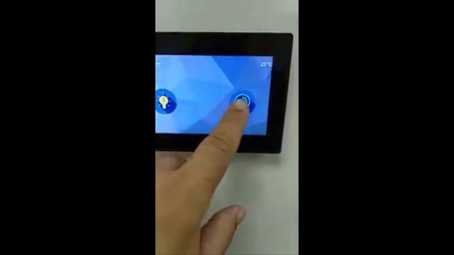 different icons for the Wallwand LCD Zwave touch panel смотреть онлайн