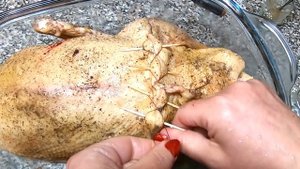 Самый Вкусный Рождественский Гусь с яблоками. Семейный рецепт приготовления