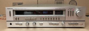Vintage Technics SA-424 Кварцевый цифровой тюнер Стерео Серебристый ресивер-ЯПОНИЯ-1981-1983 -ГОД