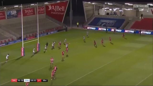 Salford Red Devils 44-10 Toulouse Olympique смотреть онлайн