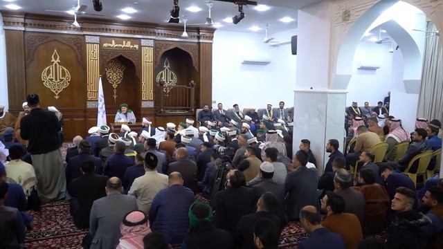 إنشاد بمناسبة ليلة النصف من شعبان في مسجد الآلوسي. смотреть онлайн