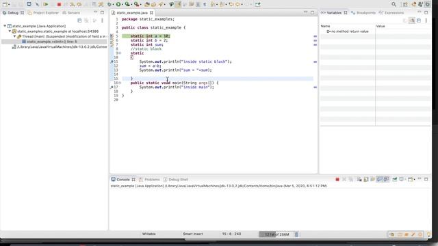 static methods in java | static variables, methods ,blocks and nested class#codetechgyan #javabasic