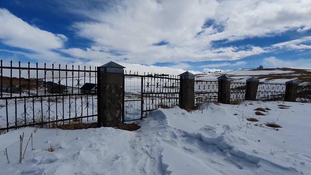 В ожидании погодных перемен. Британский гость на Горе))