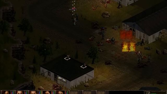 Jagged Alliance 2. Zombie Horde attacks Drassen смотреть онлайн