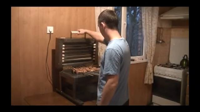 Эко-мангал бездымный, шашлык в квартире смотреть онлайн