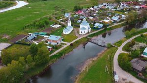 Суздаль с высоты птичьего полета