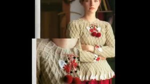 Вышивка по трикотажу. Идеи от Naoko Shimoda.