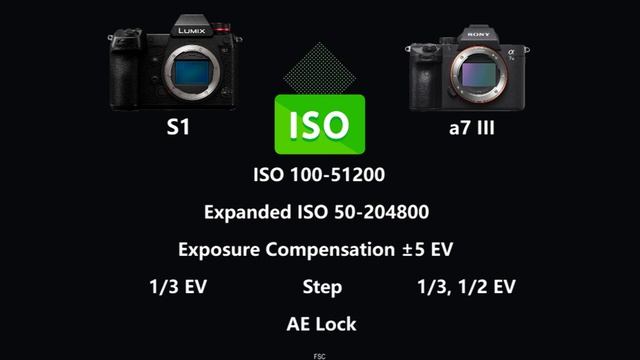 Panasonic Lumix DC-S1 vs Sony Alpha a7 III смотреть онлайн
