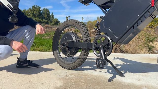 60v Sur Ron X VS 72v 12000w Stealth Bomber Ebike