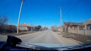 Видеорегистратор Dixon F660 пример записи