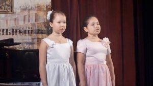 дуэт "Солнышко"9-10 лет академ.вокал 6-11