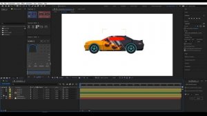 Анимация автомобиля в After Effects