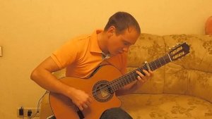 Натали-Ветер с моря дул на гитаре. Фингерстайл