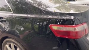 Перетяжка сидений кожаного салона авто Тойота Камри в искусственную кожу с текстурой Nappa.