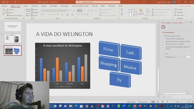 Welington Carvalho - Julho 2023 - Criando apresentação no PowerPoint do zero em alguns minutos смотреть онлайн