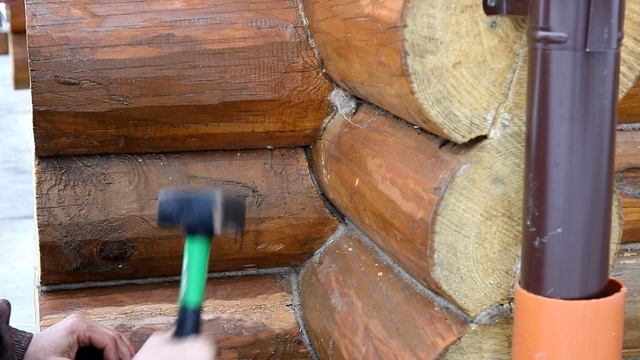 Конопатка, свой подход к делу. Как ставить сруб чтобы конопатить было не нужно.
