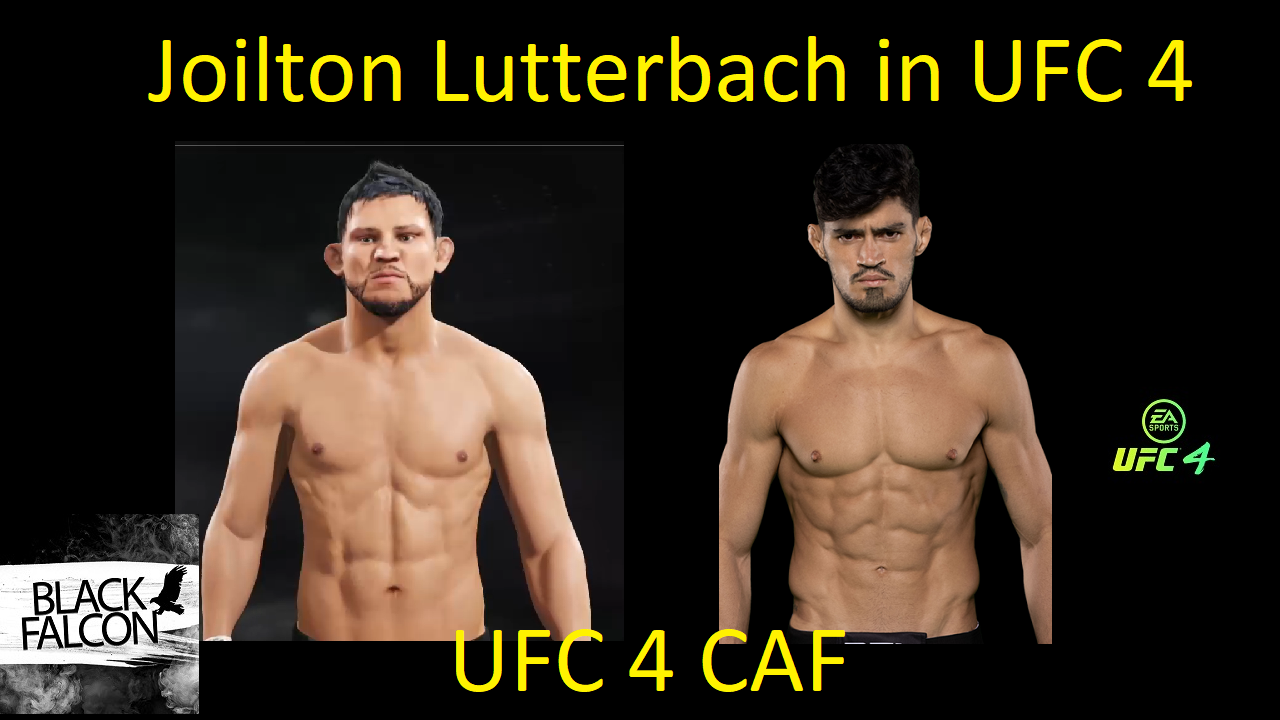 Как создать Жоилтона Люттербаха в UFC 4