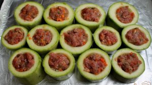 Кабачки фаршированные